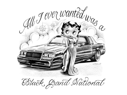 “Black Grand National” Print